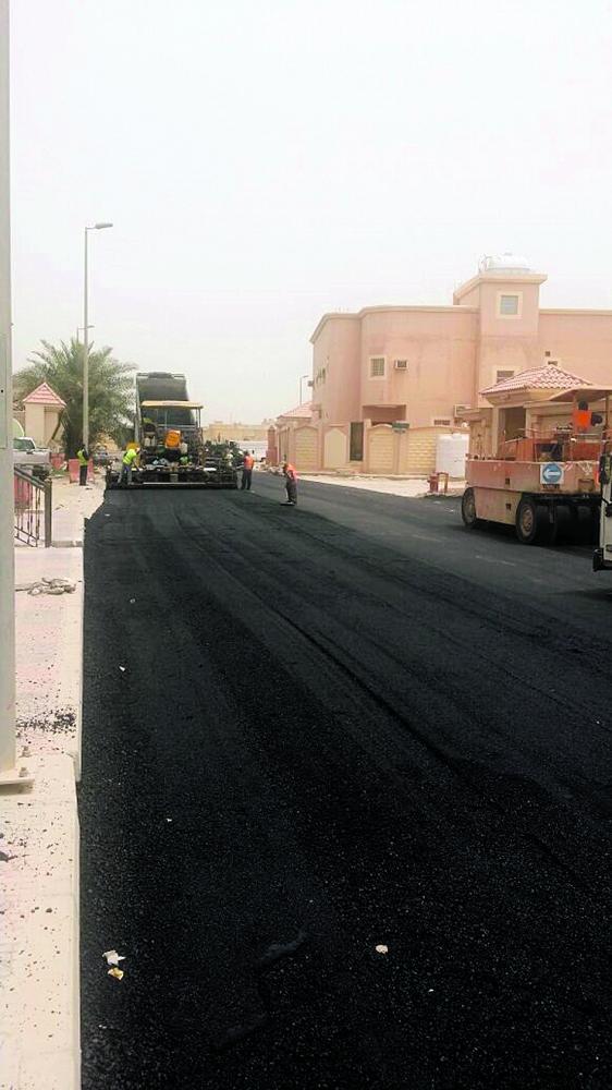 تنفيذ مشاريع تنموية في الخفجي