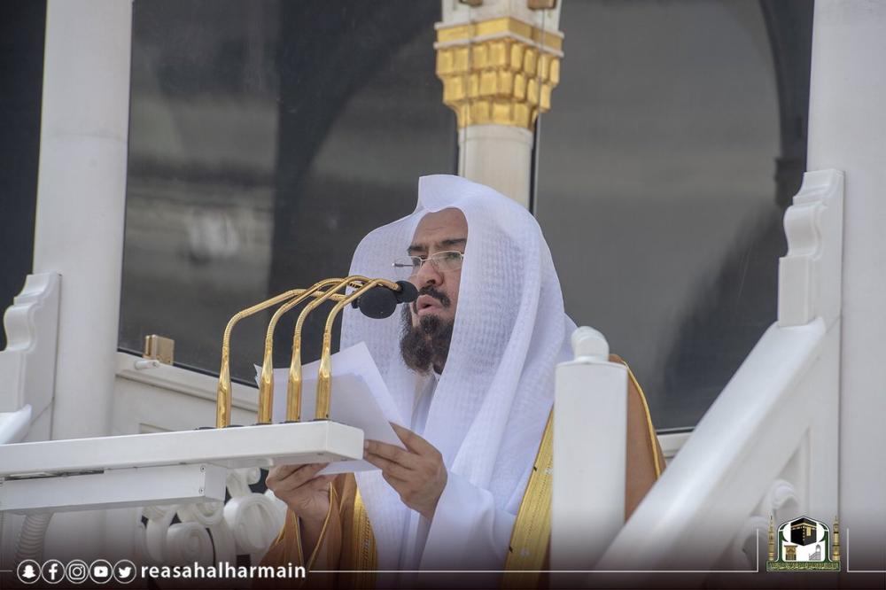 «السديس»: خطاب ولي العهد رد حاسم على الحملات المغرضة