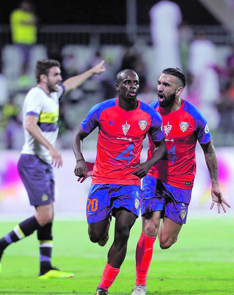 أسبريليا يوقف الأفراح النصراوية