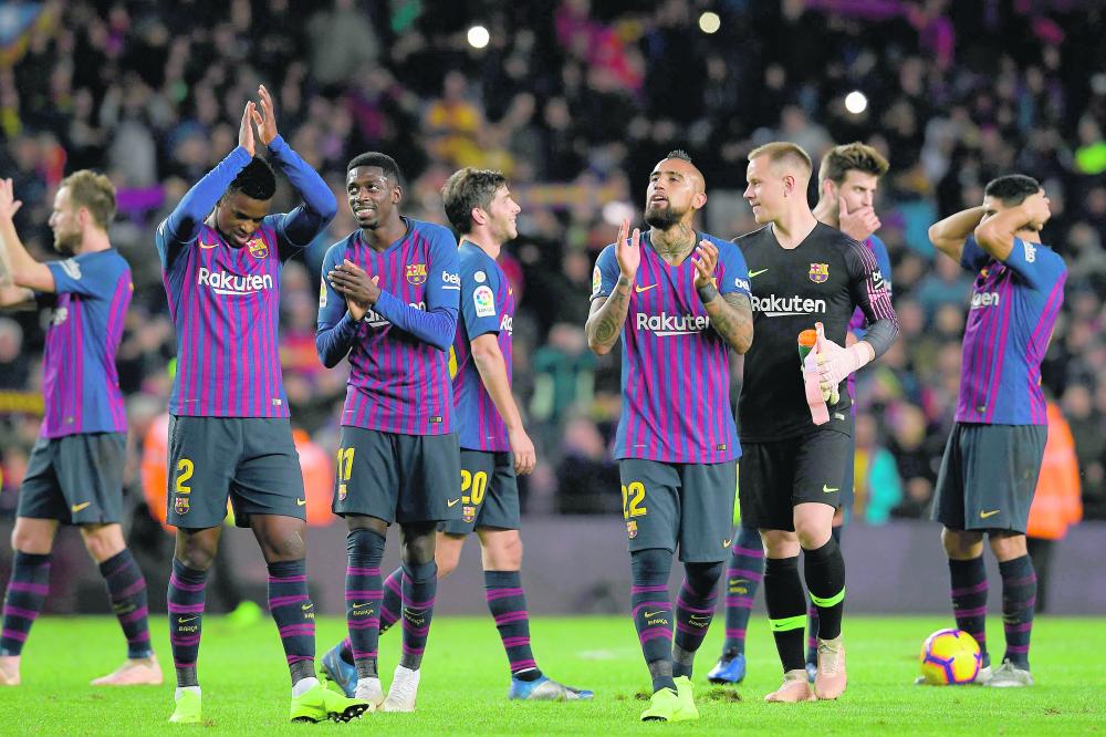 الفوز الـ 50 لبرشلونة على الريال في «كامب نو»