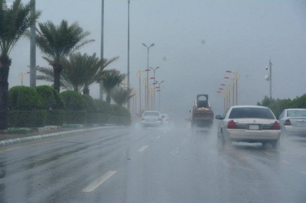 أمطار رعدية على الشرقية و6 مناطق أخرى