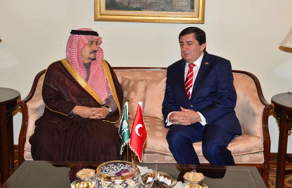 أمير الرياض يشرف حفل سفارة تركيا