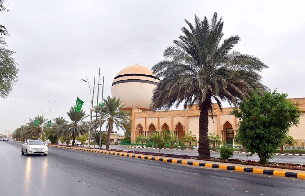 أمطار خفيفة تنعش القصيم