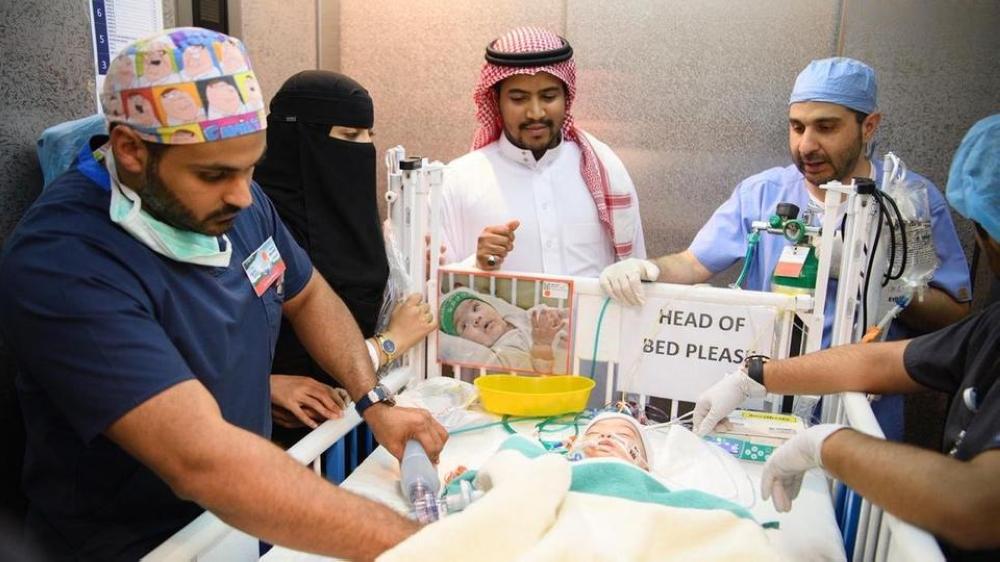 استقرار حالة التوأم 'شيخة وشموخ'