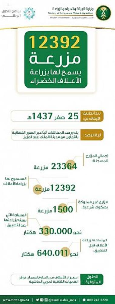 «البيئة»: 53% من المزارع يمكنها إنتاج الأعلاف