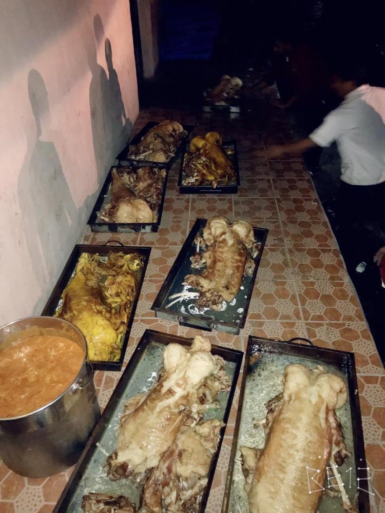 اتلاف طن مواد غذائية إثر حريق مطعم بالدمام