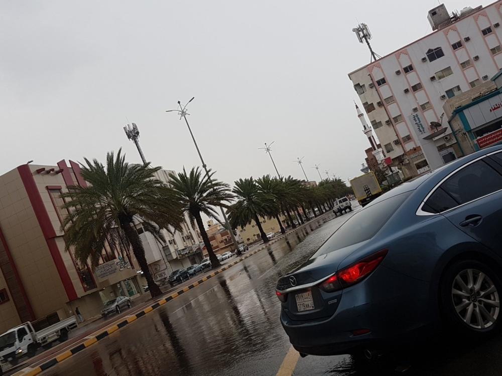 أمطار على محافظة ينبع