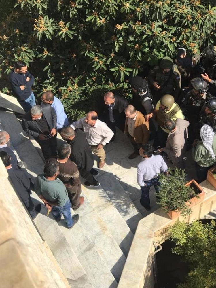 قوات الاحتلال تقتحم مقر «شؤون القدس»