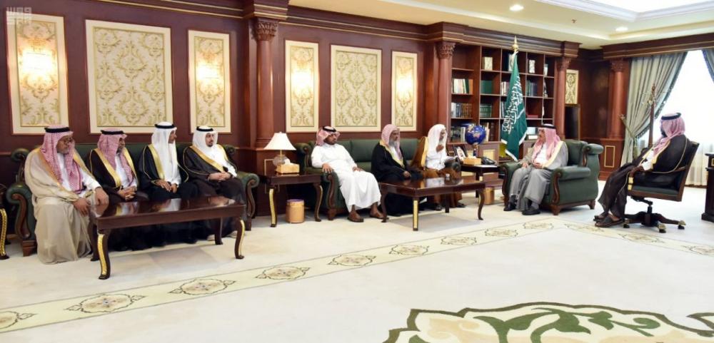أمير جازان يستقبل أولياء دم 