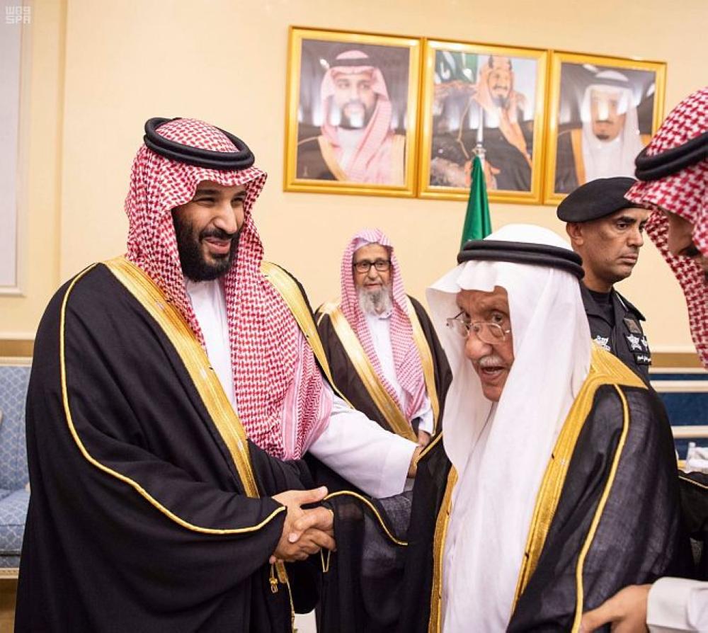 ولي العهد يصل إلى القصيم