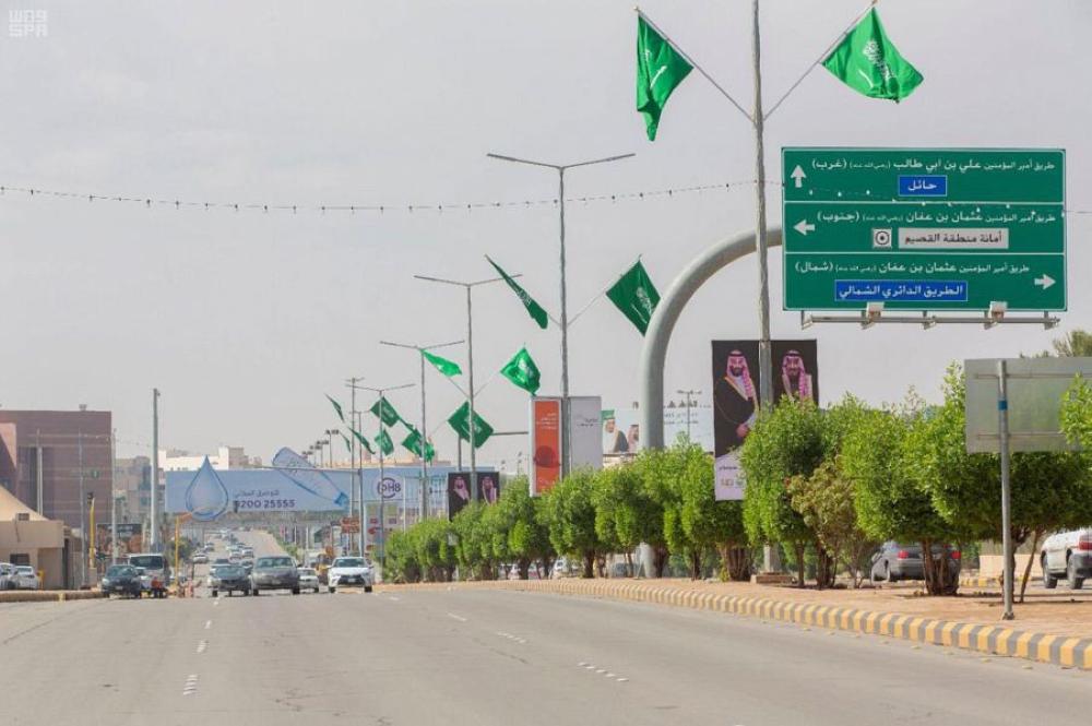 بالصور.. فرحة القصيم بزيارة خادم الحرمين