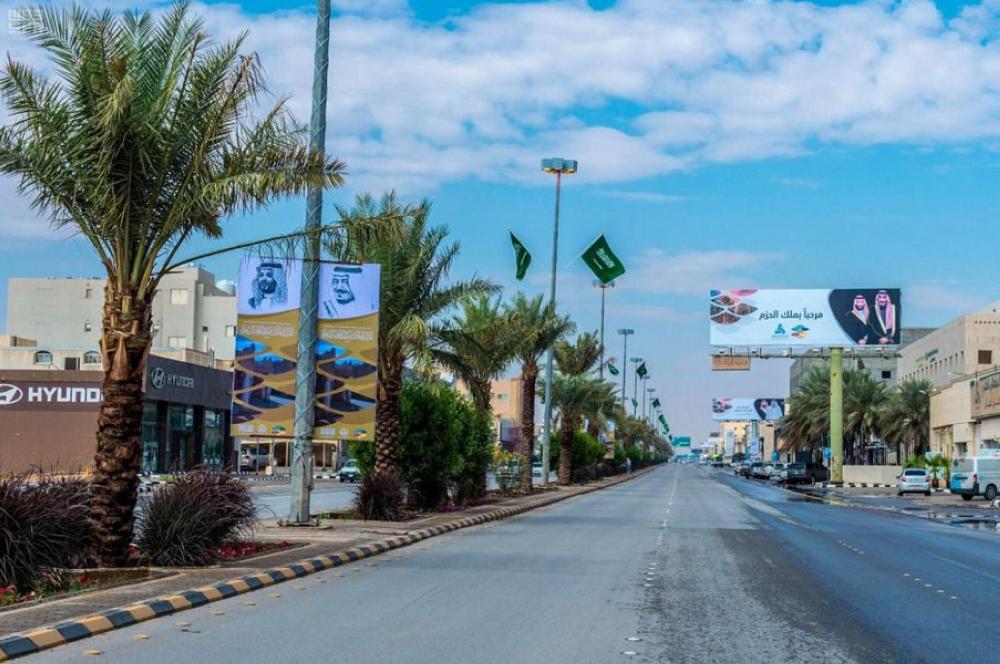 بالصور.. فرحة القصيم بزيارة خادم الحرمين