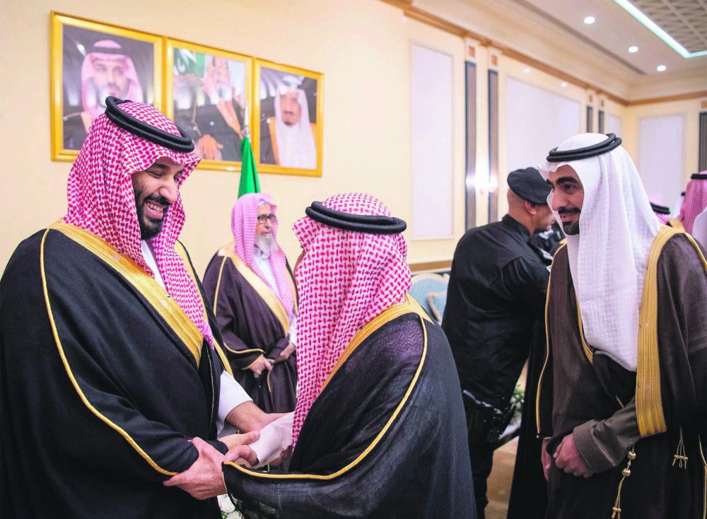 سمو ولي العهد يصل إلى منطقة القصيم