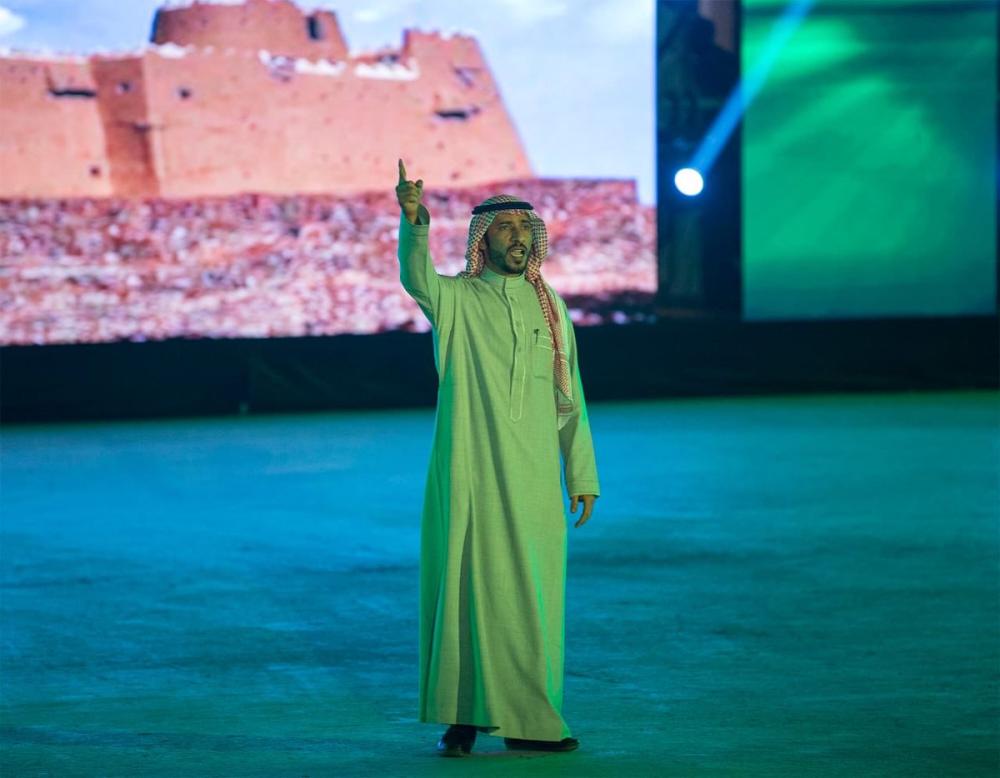 الملك يشرف حفل استقبال أهالي حائل