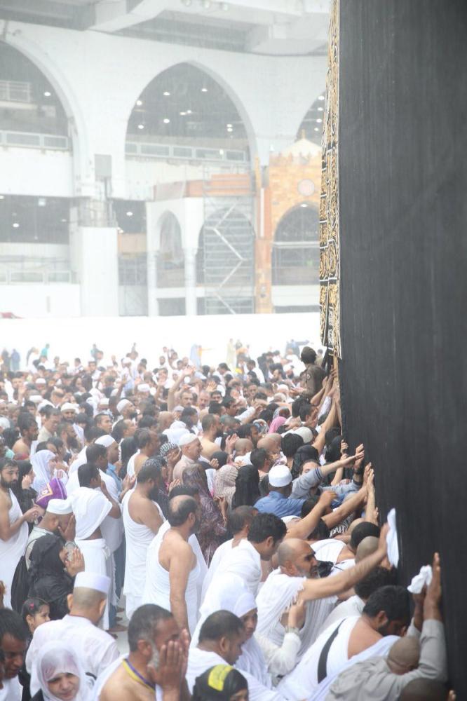 أمطار ورياح على مكة المكرمة
