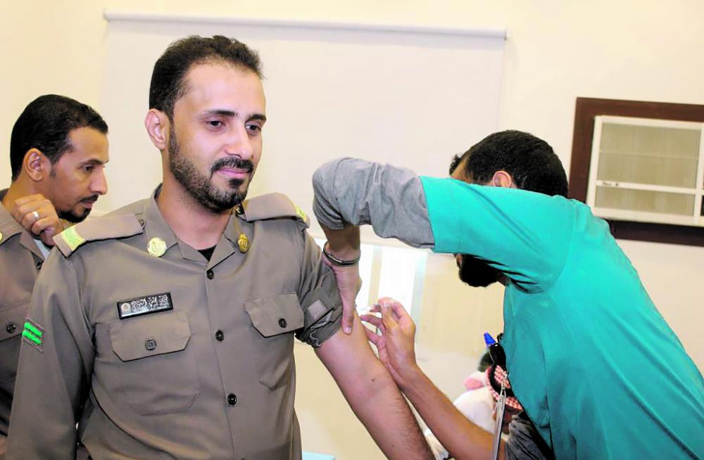 تطعيم ضد «الإنفلونزا» في سجون الطائف