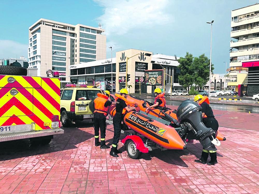 وفاتان والتماسات كهربائية بأمطار مكة