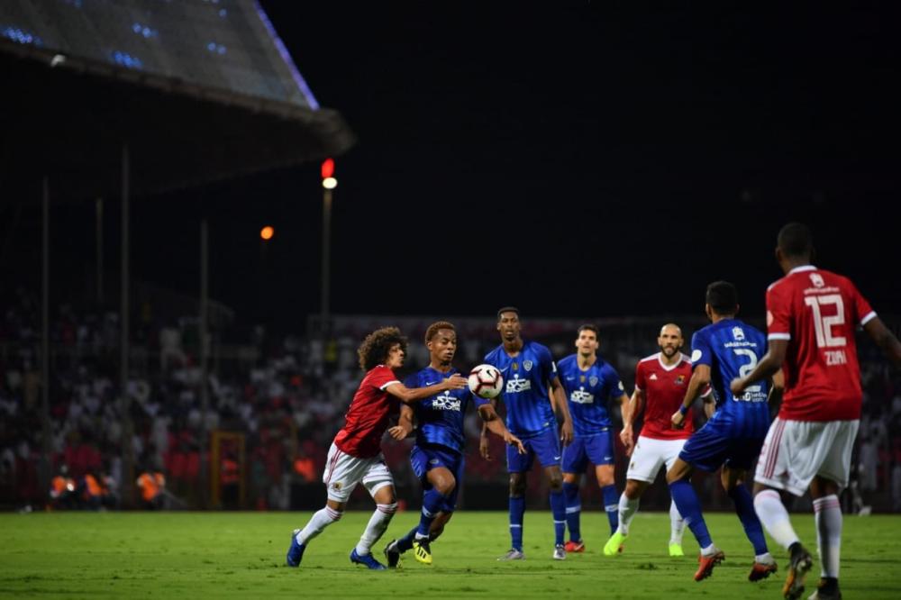 الهلال يهزم الوحدة بثلاثية نظيفة