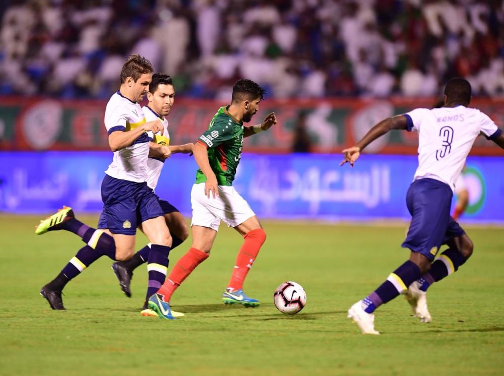 «النصر» يهزم «الاتفاق» بهدفين