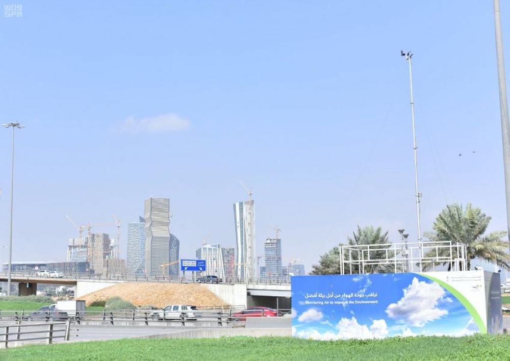 معدلات إيجابية لجودة الهواء في الرياض