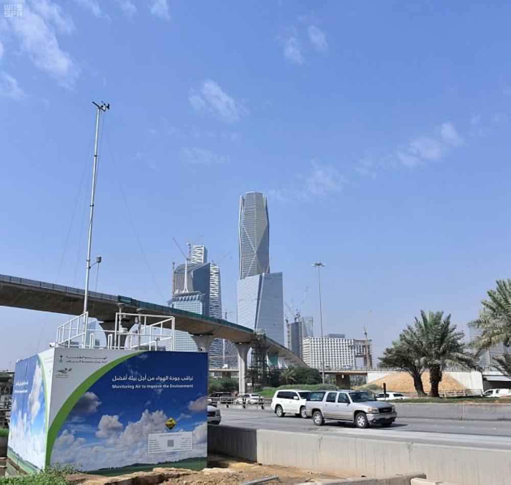 معدلات إيجابية لجودة الهواء في الرياض
