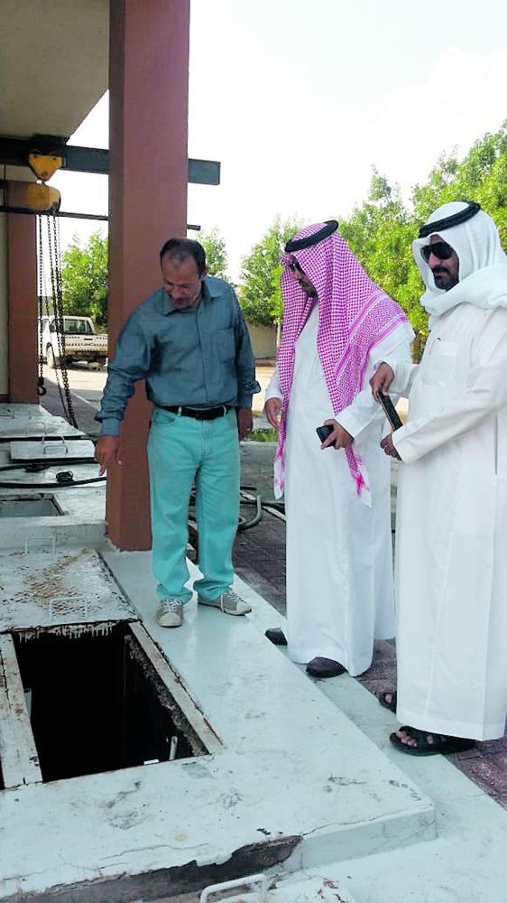 جاهزية محطة تصريف الأمطار بالخفجي