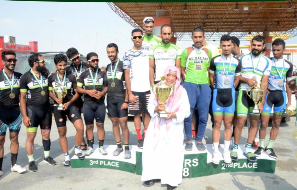 السلام يتوج بطلاً لدرع الاتحاد السعودي للدراجات 'كبار'