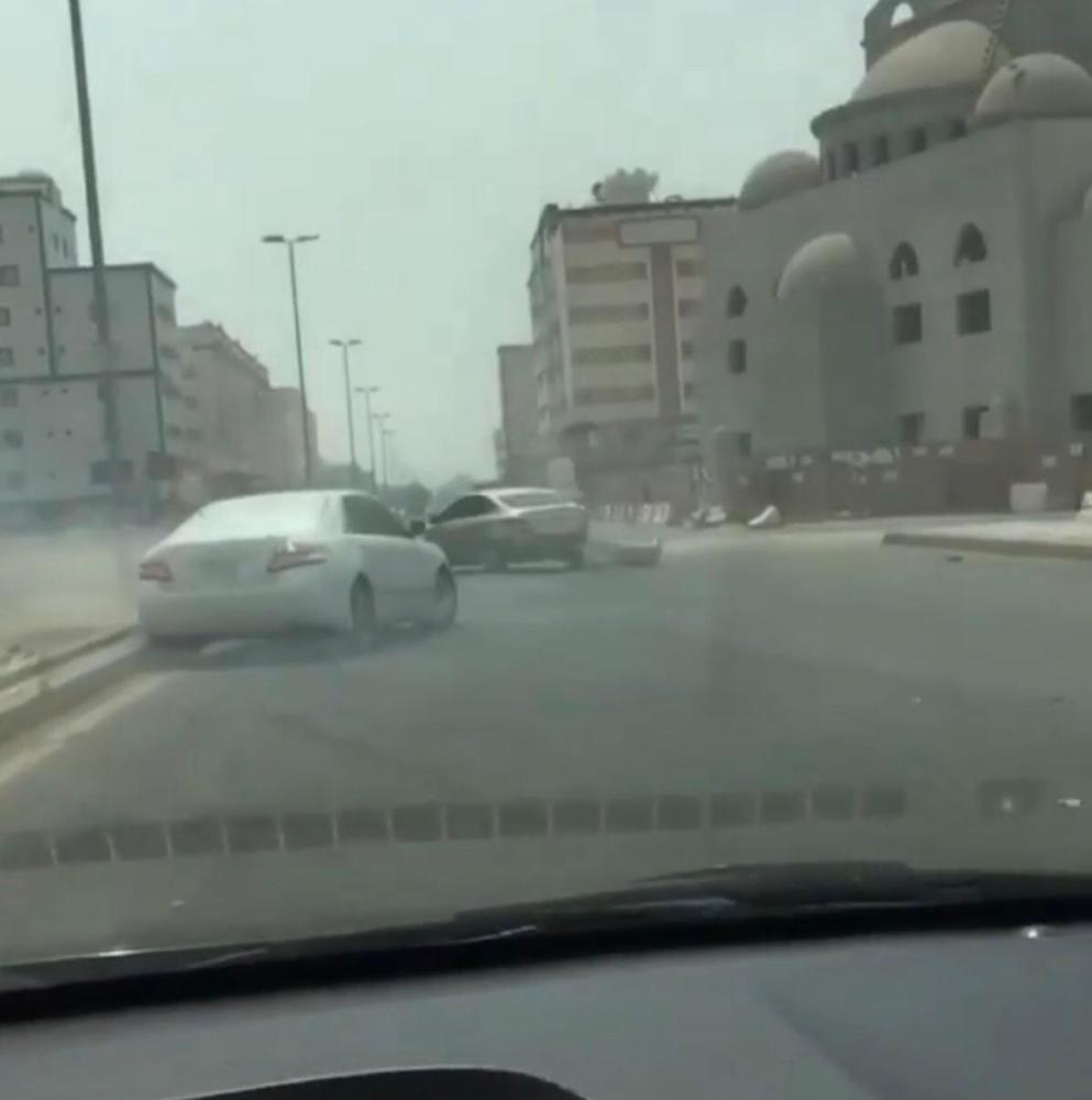 ضبط مرتكبى التفحيط بجدة