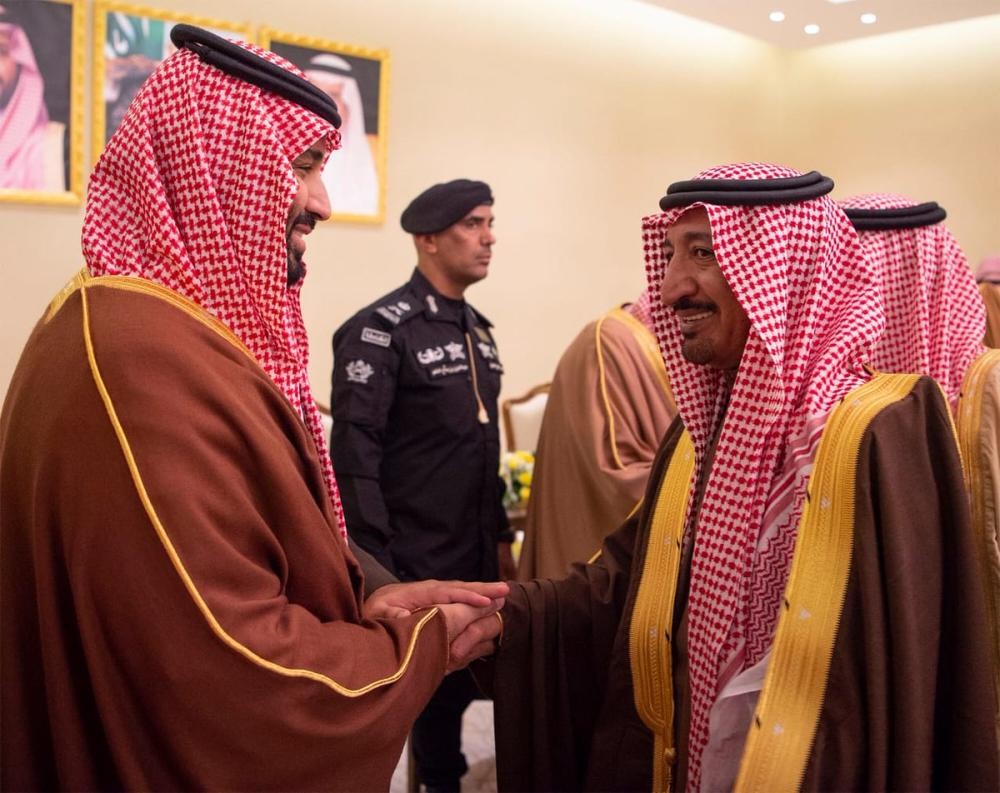 ولي العهد يصل إلى الحدود الشمالية