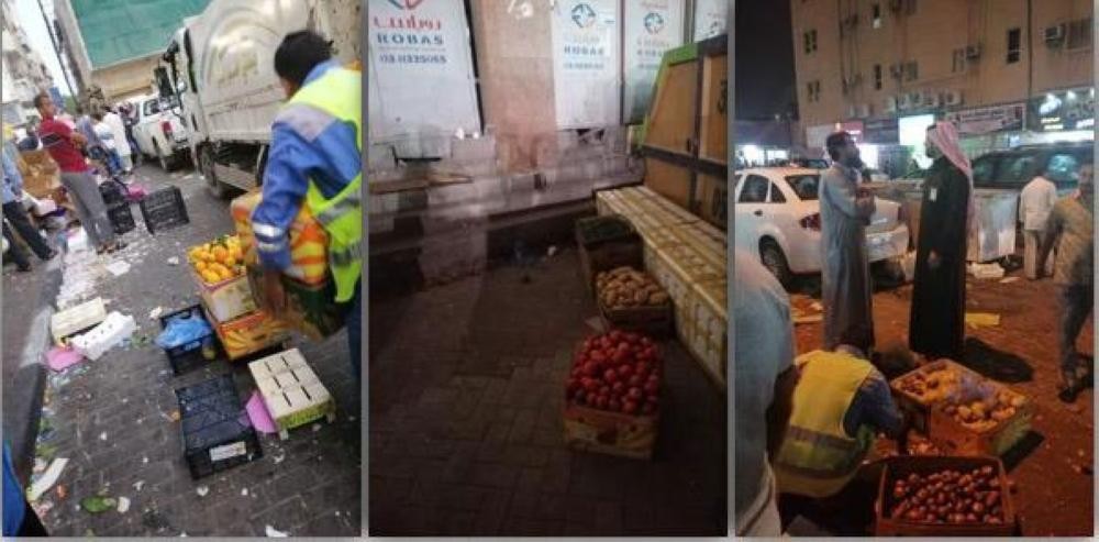 ضبط 175 مخالفًا في سوق الخضار بالدمام