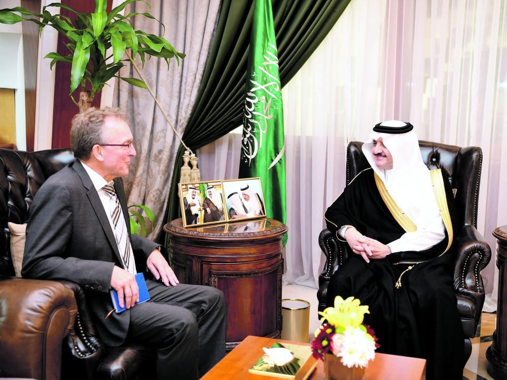 أمير الشرقية يستقبل السفير الألماني لدى المملكة