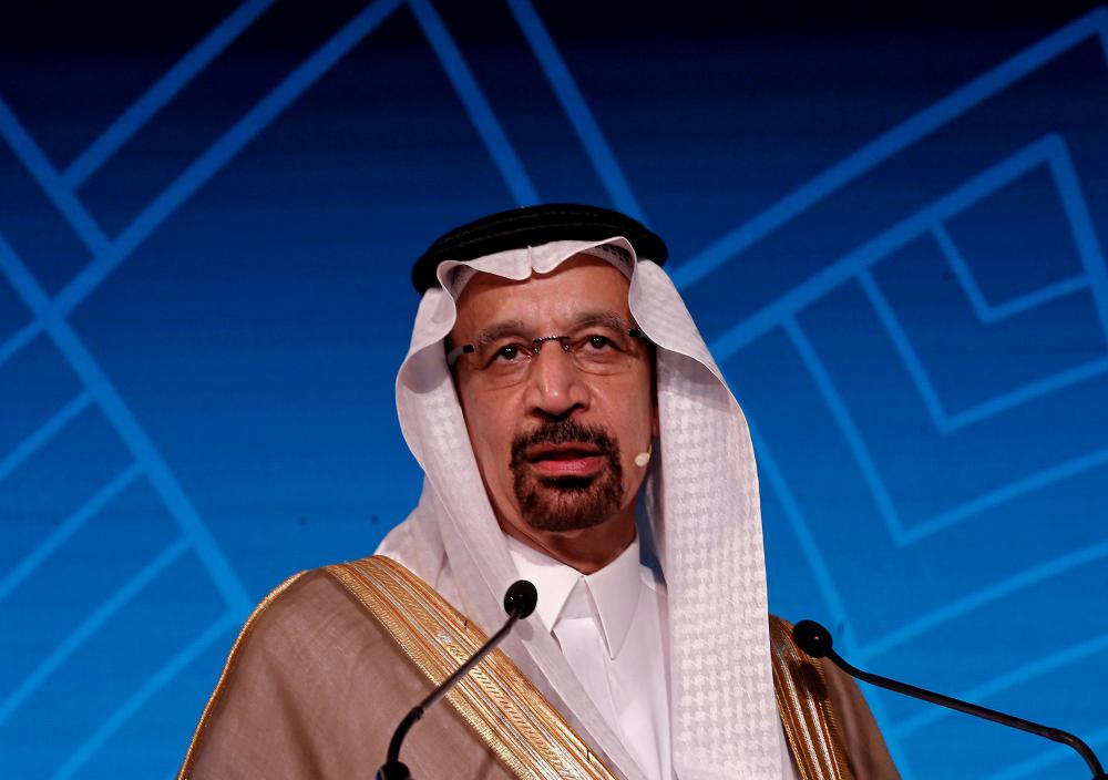  وزير الطاقة: المملكة لن تخفض إنتاج النفط وحدها