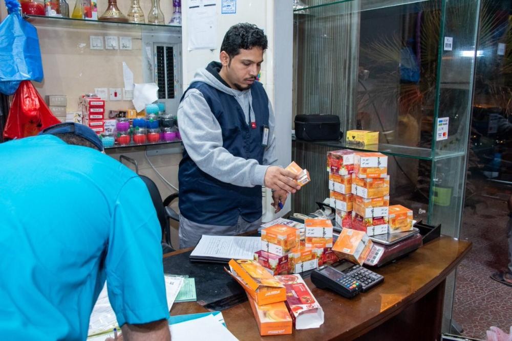 مصادرة 500 كيلو تبغ بالشرقية 