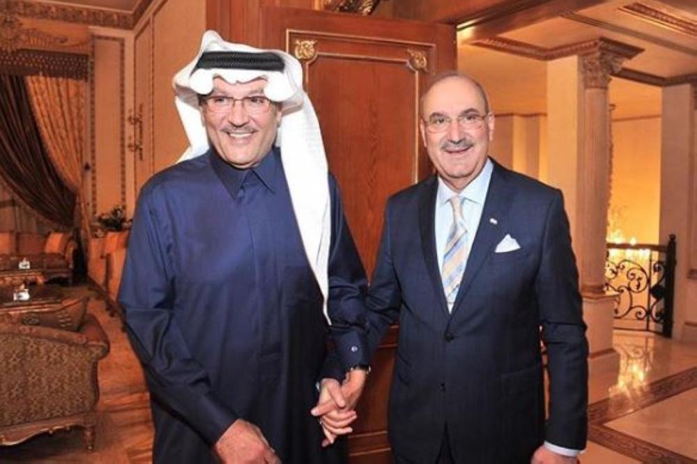 سفير المملكة بمصر يحتفي بنظيره العراقي