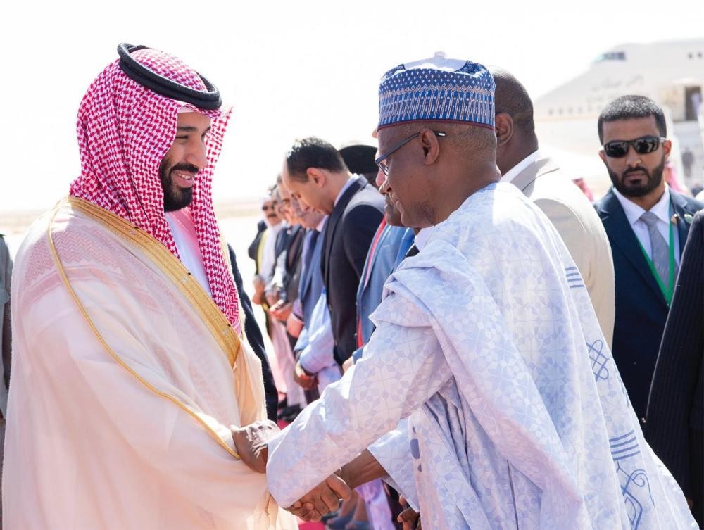 ولي العهد يصل موريتانيا