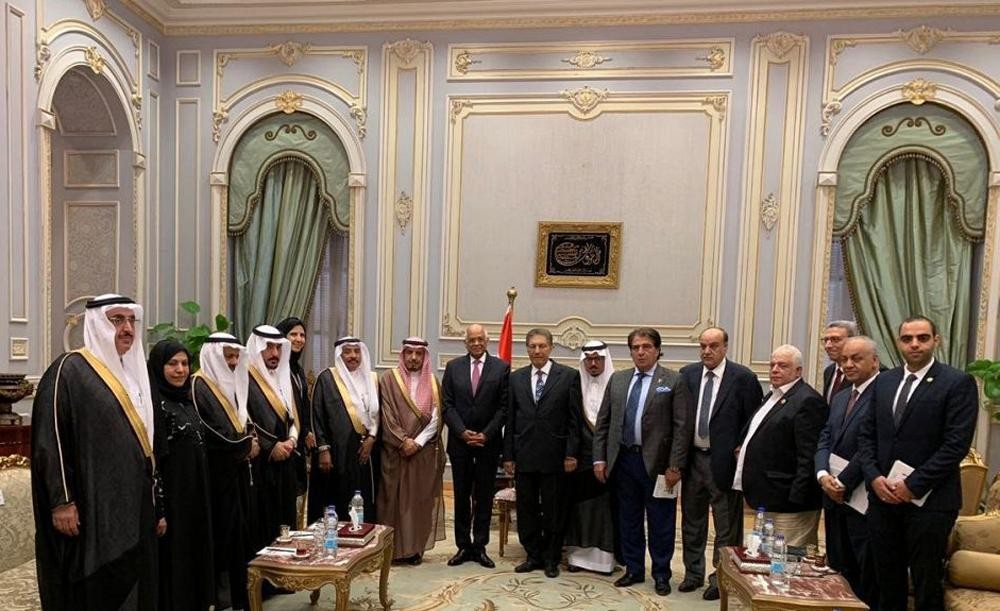 رئيس النواب المصري يستقبل وفد «الشورى»