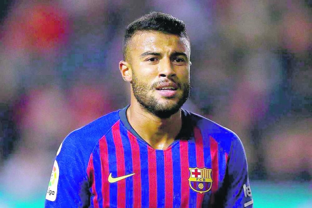 برشلونة يفقد رافينيا ستة أشهر