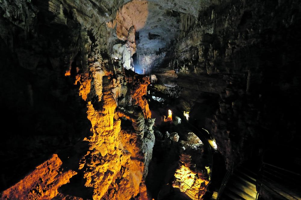 Natural Make a Tourist Cave in Lebanon