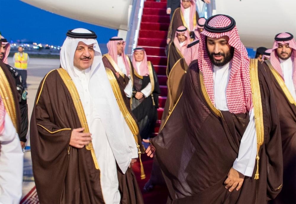 ولي العهد يصل الشرقية