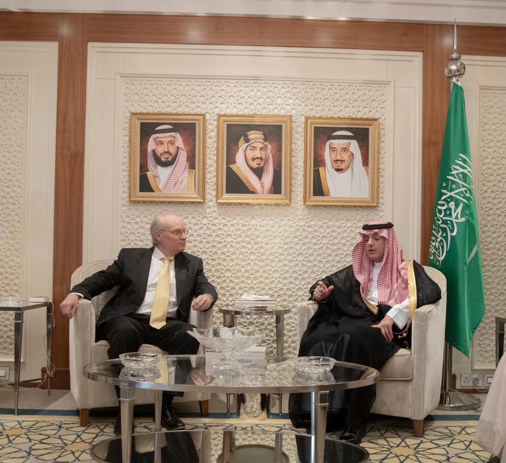 «الجبير» يبحث المستجدات مع مساعد وزير الخارجية الأمريكي