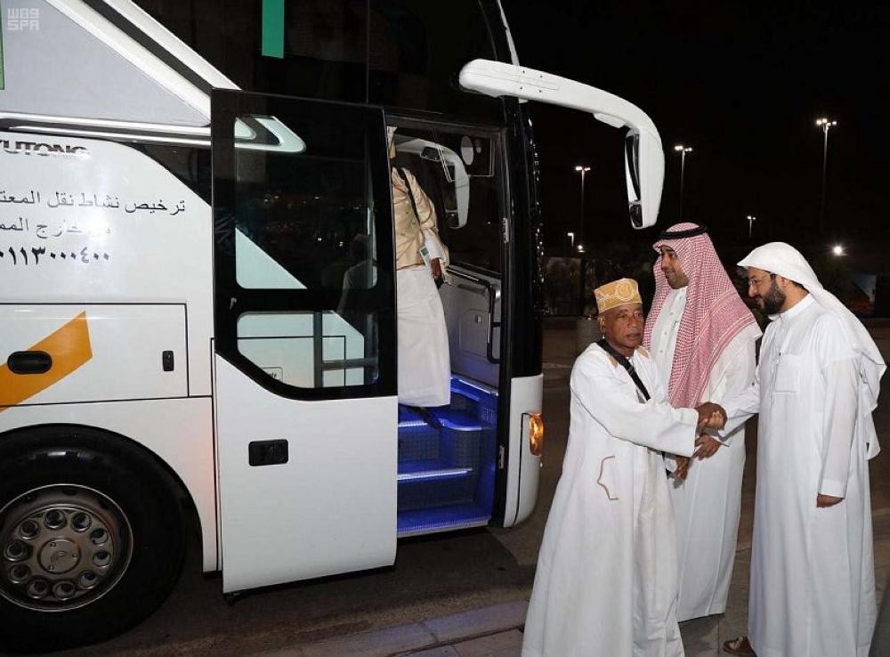 طلائع ضيوف «برنامج خادم الحرمين» تصل المدينة المنورة
