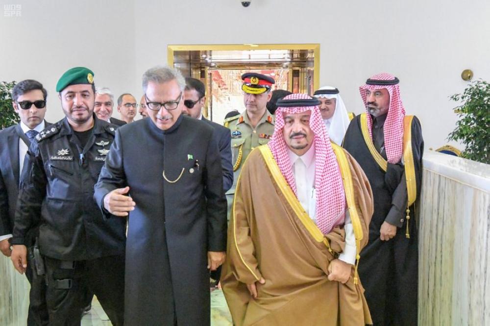 رئيس باكستان يصل الرياض