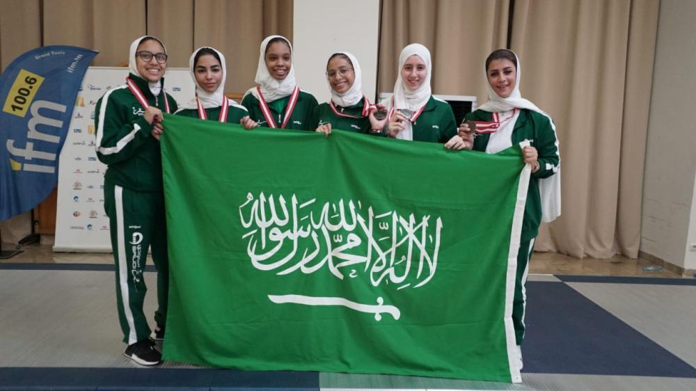 سيدات المبارزة ينتزعن البرونزية