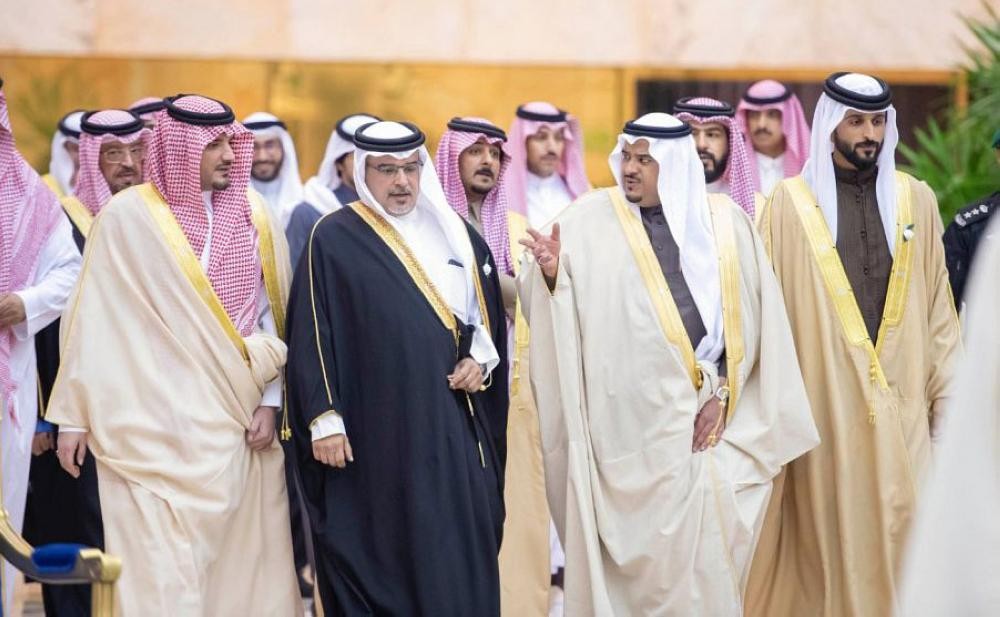 ولي عهد البحرين يصل الرياض
