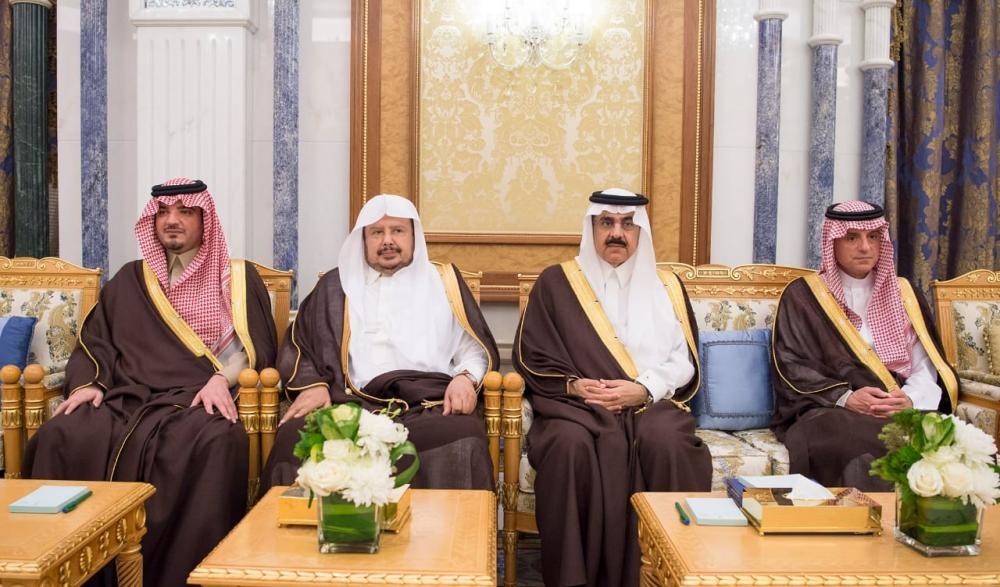 خادم الحرمين الشريفين يستقبل رئيس النواب العراقي