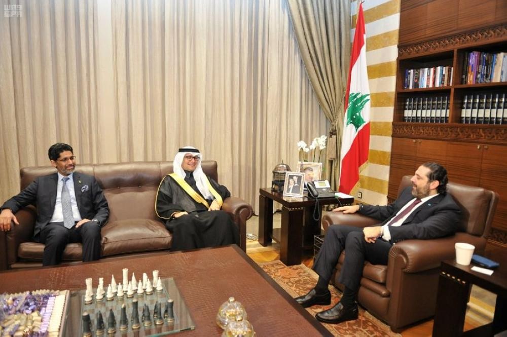 «الحريري» و«بخاري» يبحثان العلاقات الثنائية