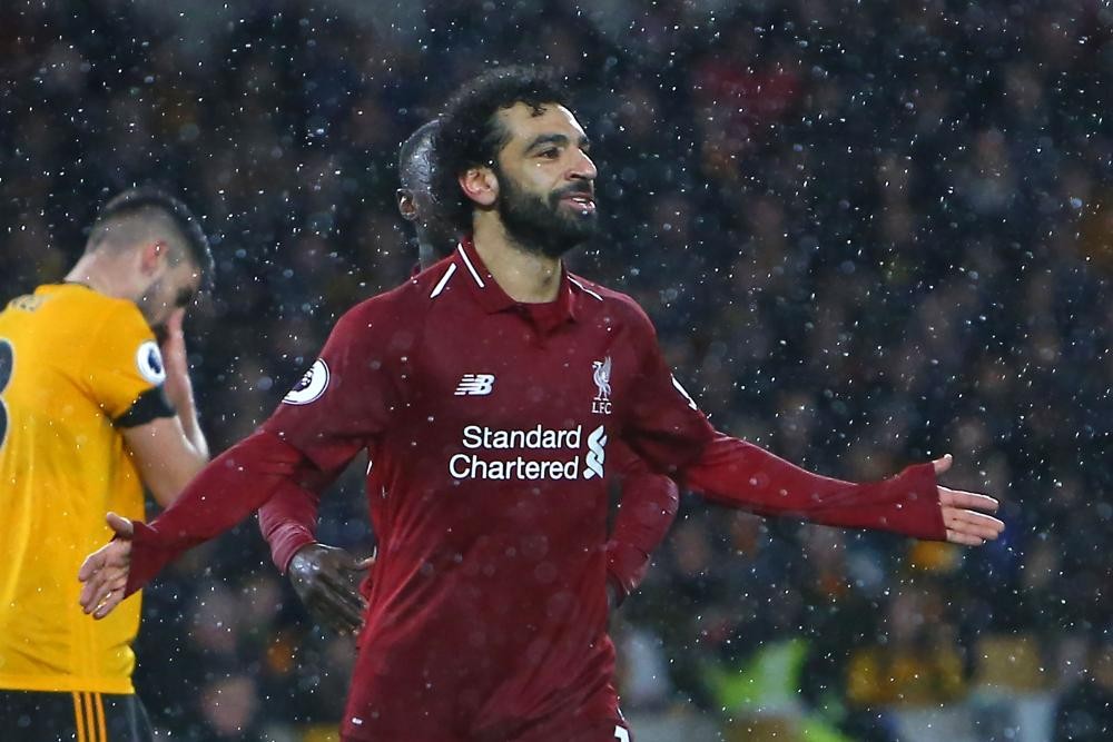 صلاح يقود «ليفربول» للفوز على «ولفرهامبتون»