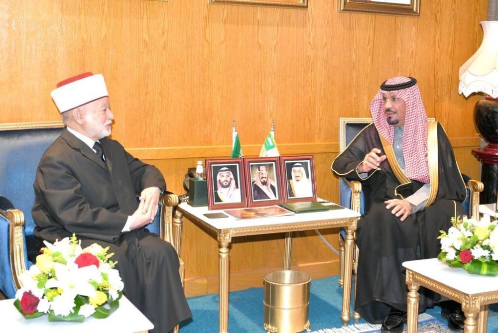 مفتي القدس يشيد بدور المملكة في خدمة الإسلام