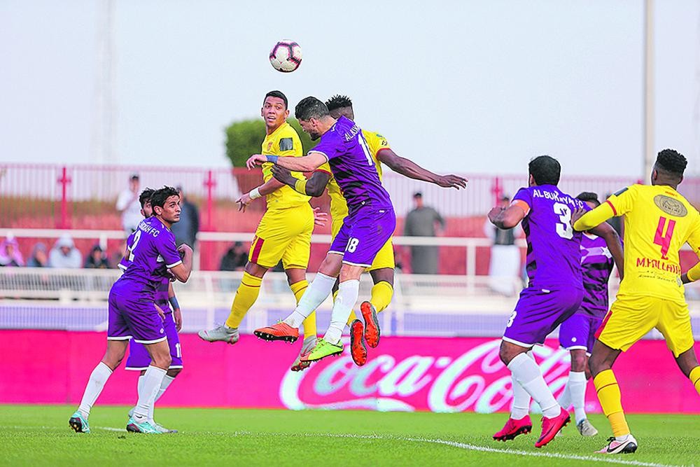 البكيرية يفجر أولى المفاجآت ويقصي القادسية
