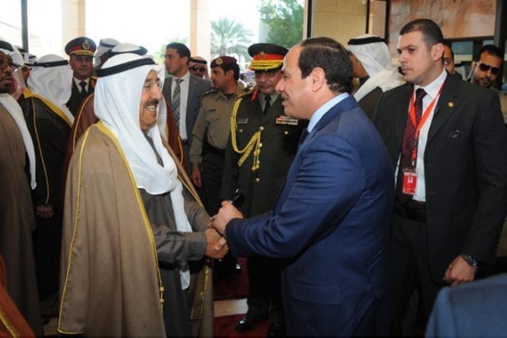 «السيسي» و«الصباح» يناقشان الأوضاع الإقليمية